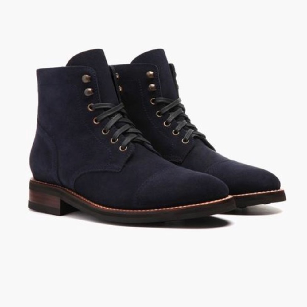 Thursday Boot Co. Captain Midnight Suede Boots